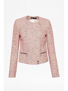 French Connection Bel air tweed jacket Pink