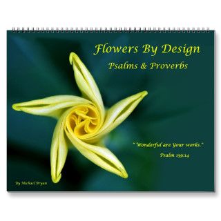 Flowers by Design   Psalms and Proverbs Calendars