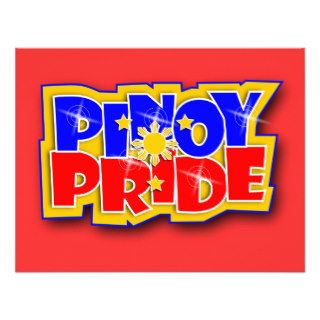 PINOY PRIDE 2 PHILIPPINE design Invitations
