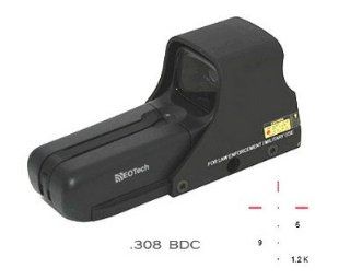 EOTech M552.XR308 Mil. AA BDC Ret .308 Scope 552.XR308  Rifle Scopes  Sports & Outdoors
