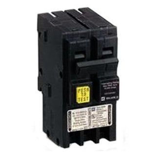 Square D HOM215GFI Miniature Circuit Breaker Ground Fault Protecting (Class A) Type, 40A, 2 Pole, HOM