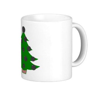 Bowling Ball Christmas Tree Coffee Mug
