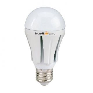 Incredisonic L 12w A19 Cool White (6000K) LED Bulb 12w 1055 Lumen Uses Only/12 Watt Equivalent to 75w Or 100w Incandescent ~ Save over 80% Energy ~   Led Household Light Bulbs  