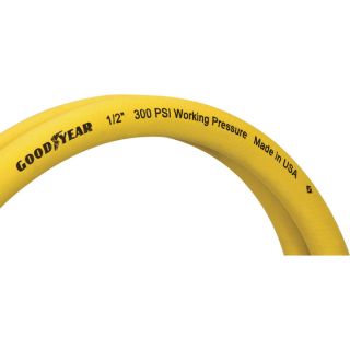 Goodyear Rubber Air Hose — 1/2in. x 50ft., 300 PSI, Model# 46565  Air Hoses   Reels