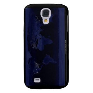 Night Time On Planet Earth  Samsung Galaxy S4 Covers