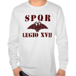 17 Octavian/Augustus' 17th Legion   Eagle Tee Shirts