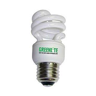 Greenlite LIghting 9W/ELS U 9 Watt Ultra Mini Spiral CFL Bulb   Compact Fluorescent Bulbs