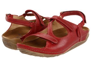 Wolky Leif Red Cartago Leather