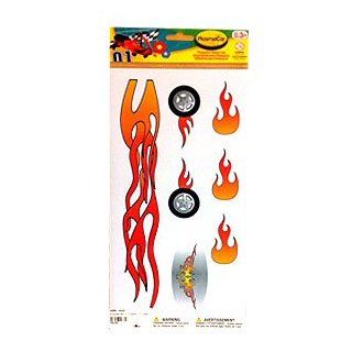 PlasmaCar Stickers   Flames Toys & Games
