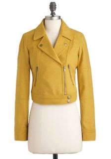 Vroom for Two Jacket in Mustard  Mod Retro Vintage Jackets