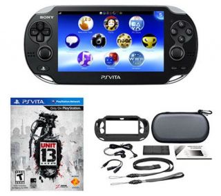 PS Vita 3G Bundle with Unit 13 and 10 in 1Accessory Kit —