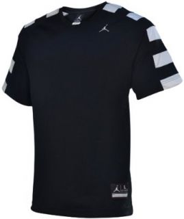 Jordan Men's Nike Jumpman Team Shooting Basketball Shirt Black/White Small Clothing