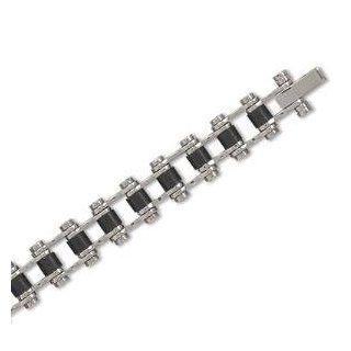 Bicycle Chain Link Men's Bracelet 316L Surgical Stainless Steel Jewelry