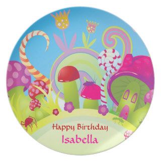 Candyland Magic Birthday Party Cake Plate