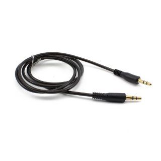 ChineOn 3.5mm Male To Male Stereo Audio Connection Cable for  Player(Black) Electronics