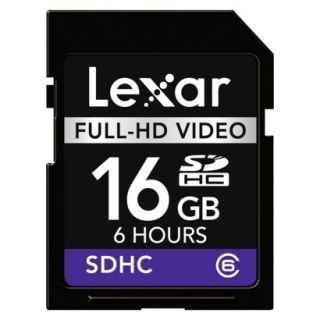 Lexar 16GB Full HD Video SDHC Memory Card