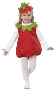 California Costumes Strawberry Girl Infant Romper, Red, 18 24 Costume Infant And Toddler Costumes Clothing