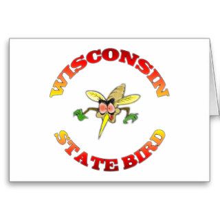 Wisconsin State Bird Greeting Cards