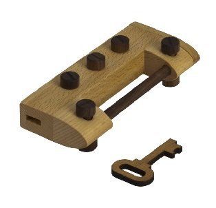 Dial and Turn Lock   IQ Locker Series Wooden Puzzle Toys & Games