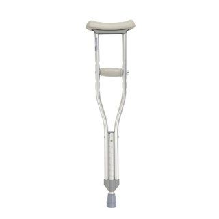 Pediatric size Walking Crutches with Underarm Pad and Handgrip 