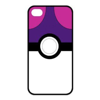 Customize Pokemon Pokeball Case for Iphone 4/4s Cell Phones & Accessories