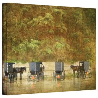 Art Wall David Liam Kyle Carriages Gallery Wrapped Canvas Wall Art