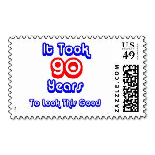 90th Birthday Postage Stamps