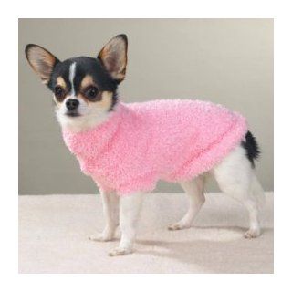 Pink Fuzzy Dog Sweater  Size Small  Pet Sweaters 