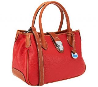 Dooney & Bourke Pebbled Leather Double Handle Tote —