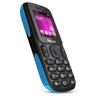 BLU Tank T190i Unlocked GSM Dual SIM Black/ Blue Cell Phone (Refurbished) BLU Unlocked GSM Cell Phones