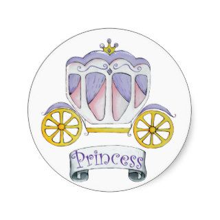 Princess Carriage Stickers