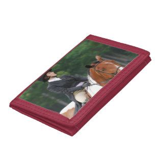 Show Horses Trifold Wallets