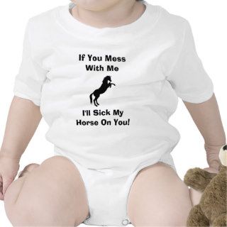 Funny Horse Sayings T Shirts