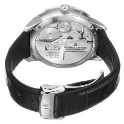 Maurice Lacroix Men's MP6518 SS001 130 'Master Piece' Double Retrograde Automatic Watch Maurice Lacroix Men's Maurice Lacroix Watches