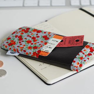 handmade floral vegan leather case for iphone by toggle