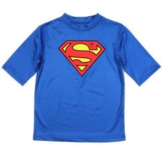 Superman Boys' Swim Rashguard   UPF 50+ Clothing