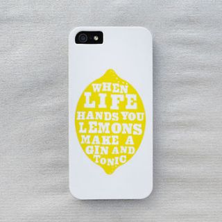 life and lemons case for iphone four by apple cart
