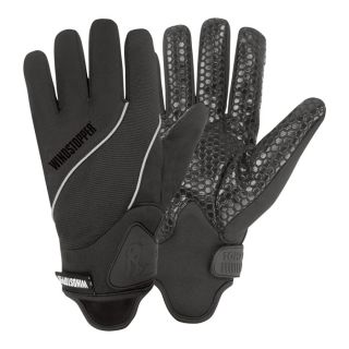 Hot Shot Windstopper Fleece Work Gloves — Black  Cold Weather Gloves