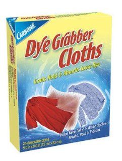 Carbona Dye Grabber Disposable Cloths, 1 pack, 24 Count Cloths   Laundry Supplies