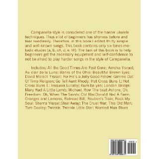 Campanella style songbook for beginner Baritone ukulele (9781489599674) Ondrej Sarek Books