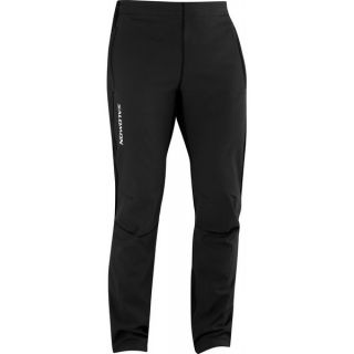 Salomon Momentum II Softshell Cross Country Ski Pants Black/Black