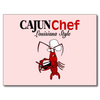 Cajun Chef Post Cards