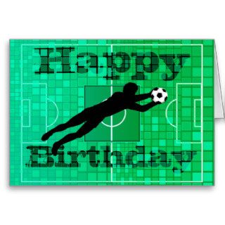 Soccer Happy Birthday Card