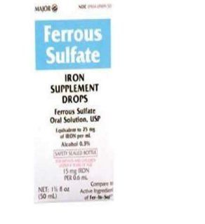 Ferrous Gluconate, Tablet, 325mg, 10x10ct Health & Personal Care