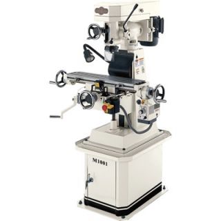 SHOP FOX Vertical Mill with Power Feed — 6in. x 26in., Model# M1001  Drill Presses
