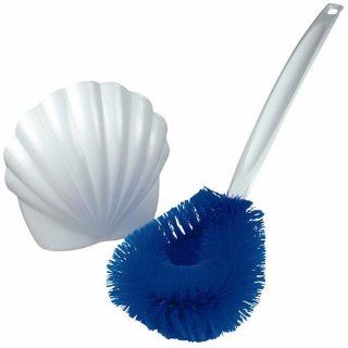 Bowlbrush & Caddy Seashell   Toilet Brushes