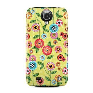 Button Flowers Design Clip on Hard Case Cover for Samsung Galaxy S4 GT i9500 SGH i337 Cell Phone Cell Phones & Accessories