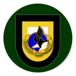 101st Airborne Division Flash Sticker