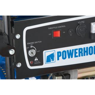 Powerhorse Portable Generator with Electric Start — 9000 Surge Watts, 7250 Rated Watts  Portable Generators