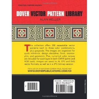 Vector Pattern Library (Dover Clip Art Design Tools) Alan Weller 9780486991078 Books